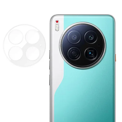 For TECNO Camon 40 Premier 5G Full Cover Camera Lens Protector High Definition Anti Fingerprint AR Tempered Glass Lens Film - Transparent
