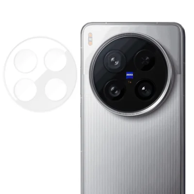 For vivo X200 Ultra 5G Full Cover Camera Lens Protector High Definition Anti Fingerprint AR Tempered Glass Lens Film - Transparent