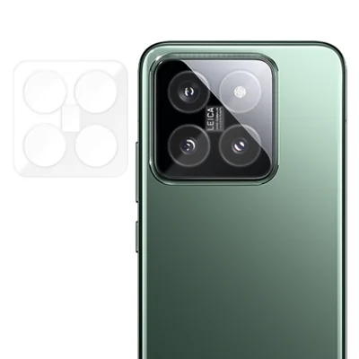 For Xiaomi 14 Pro Full Cover Camera Lens Protector High Definition Anti Fingerprint AR Tempered Glass Lens Film - Transparent