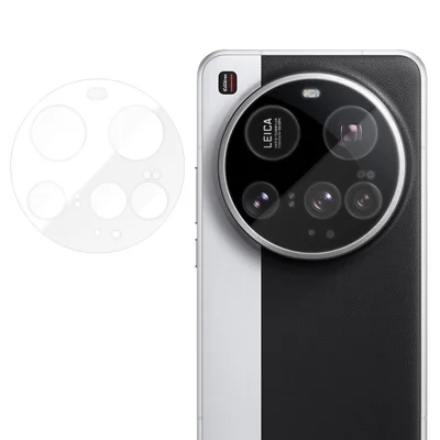 Protezione per obiettivo fotocamera full cover per Xiaomi 15 Ultra, pellicola in vetro temperato AR anti-impronte ad alta definizione - trasparente