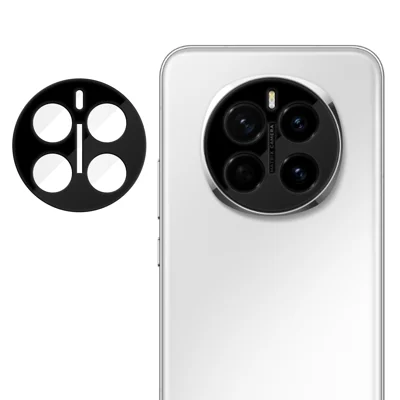 Protector de Lente Completo para Honor Magic7 5G, Protector de Lente de Vidrio Templado AR HD con Impresión de Seda, Anti-huellas, Color Negro