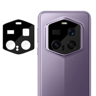 For Honor Magic7 RSR Porsche Design 5G Full Cover Camera Lens Protector Silk Print HD Anti Fingerprint AR Tempered Glass Lens Film - Black