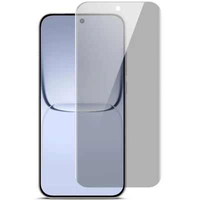 IMAK Privacy Hydrogel Film III for Realme Neo8 5G Anti-Spy Soft TPU Full Screen Protector (Fingerprint Unlock) - Black