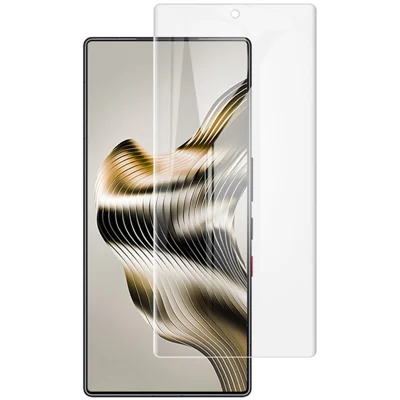 IMAK Hydrogel Film 4th For ZTE nubia RedMagic 11 Air 5G Full Screen Protector Ultra Clear Full Glue Soft TPU Film (Fingerprint Unlock) - Transparent
