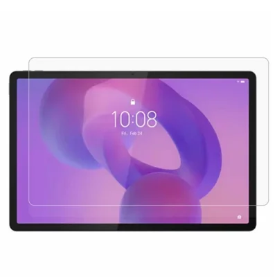 Película de vidrio templado para Lenovo Idea Tab Pro Gen 2, protector de pantalla completa HD de 0,3 mm con borde curvo - Transparente