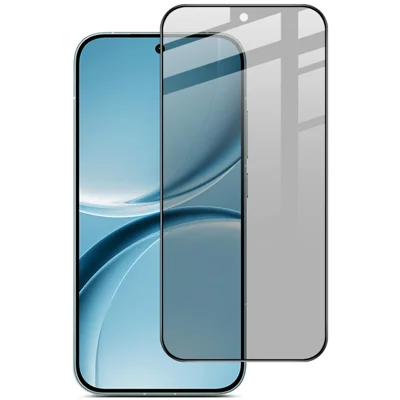 IMAK For Xiaomi Redmi Turbo 5 5G  /  Poco X8 Pro 5G Privacy Screen Protector Anti Peep Full Cover Tempered Glass Film (Fingerprint Unlock) - Black