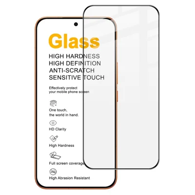 IMAK Pro+ Series For Xiaomi Redmi Turbo 5 Max 5G  /  Poco X8 Pro Max 5G Screen Protector Full Coverage Tempered Glass Film (Fingerprint Unlock) - Transparent