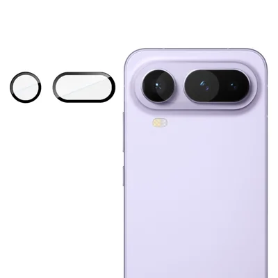 IMAK per Honor Magic8 Pro Air 5G Vetro Temperato Protettore Obiettivo Fotocamera con Cornice Autoallineante (Copertura Completa) - Trasparente