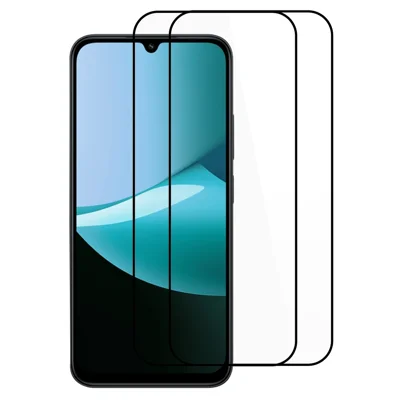 ITIETIE Silk Printing Tempered Glass For Xiaomi Redmi 15C 4G (Global) (171mm)  /  Poco C85 4G (171mm) 0.25mm High Aluminum Full Screen Protector, Full Glue - Transparent