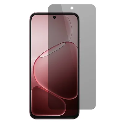 Tempered Glass For Oppo Oppo A6 5G (Global) / A6x 5G / A6x 4G Film Anti-Peep Privacy Protection Full Glue Full Screen Protector - Black