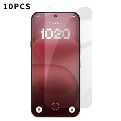 For Nothing Phone (4a) Pro 10Pcs HD Screen Protector High Aluminium-silicon Anti-fingerprint Tempered Glass Film (Not Complete Covering) - As Shown