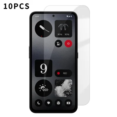 For Nothing CMF Phone 1 10Pcs HD Screen Protector High Aluminium-silicon Anti-fingerprint Tempered Glass Film (Not Complete Covering) - As Shown