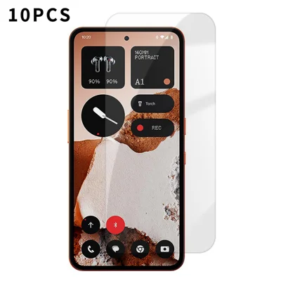 For Nothing CMF Phone 2 Pro 10Pcs HD Screen Protector High Aluminium-silicon Anti-fingerprint Tempered Glass Film (Not Complete Covering) - As Shown
