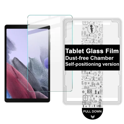 IMAK For Samsung Galaxy Tab A7 Lite 8.7-inch Tempered Glass Full Screen Protector with Dust-free Installation Tool - Transparent