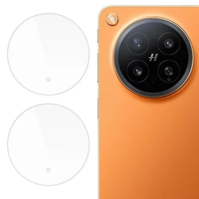 2 قطعة لجهاز Oppo Find N6 5G واقي عدسة الكاميرا زجاج مقسّى 2.5D واقي عدسة شفاف