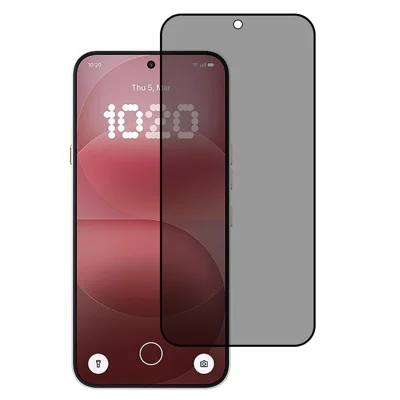For Nothing Phone (4a) Pro Anti-Peep Tempered Glass Full Covering Silk Printing Screen Protector
