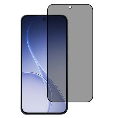 Voor Oppo Reno15 F 5G Anti-Kijk Beschermfolie Gemaakt van Gehard Glas met Volledige Bedekking en Zijdeprint
