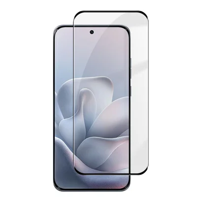 Folia ochronna HD na pełny ekran do Motorola Edge 70 Fusion 5G, z jedwabnym nadrukiem, czarna krawędź, folia z wysokiej jakości szkła aluminiowo-krzemowego - jak na zdjęciu