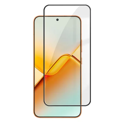 For Honor Power2 5G HD Full Screen Protector Silk Printing Black Edge High Aluminium-silicon Glass Film - As Shown