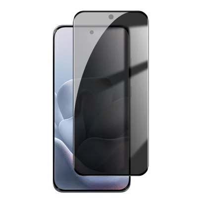 Folia ochronna na ekran z funkcją prywatności dla Motorola Edge 70 Fusion 5G, czarna krawędź, folia z wysokiej jakości szkła aluminiowo-krzemowego, jak na zdjęciu