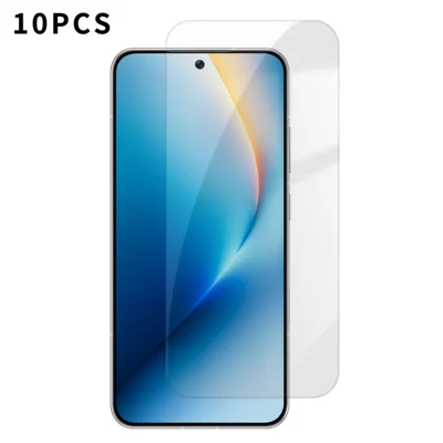 För Honor Win RT 5G / Honor Win 5G 10 st HD skärmskydd Hög aluminium-silicium Anti-fingeravtryck Härdat glasfilm (Inte fullt täckande) - Som visas