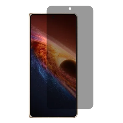 Para Honor Magic V6 5G 2.5D Arc Edge Anti Spy Protetor de Ecrã Total Adesivo Filme de Vidro de Alta Silício-alumínio