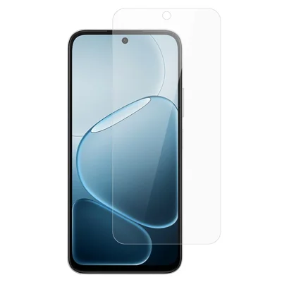 Skærmværn til Oppo K14x 5G, 0,3 mm, afbrudt kant, termisk behandlet glasfilm, ikke komplet dækning – transparent
