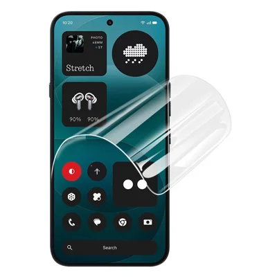 IMAK Hydrogel Film 4th For Nothing Phone (4a) Pro Full Screen Protector Ultra Clear Full Glue Soft TPU Film (Fingerprint Unlock) - Transparent