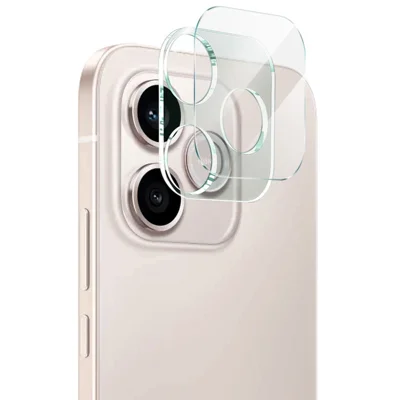 IMAK per Honor 600 Lite 5G Vetro Temperato Protezione Completa Obiettivo Fotocamera + Tappo Obiettivo in Acrilico - Trasparente