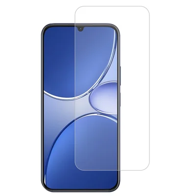 For Realme P4 Lite 5G Screen Protector 0.3mm Arc Edge Tempered Glass Film, Not Complete Coverage - Transparent