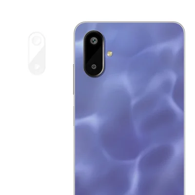 For Samsung Galaxy F06 5G / Galaxy M06 5G Full Cover Camera Lens Protector High Definition Anti Fingerprint AR Tempered Glass Lens Film - Transparent