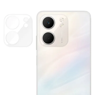 Til Oppo A5x 5G / Oppo A5x 4G, fuld dæknings beskyttelse til kamerahoved, højopløsning, anti-fingeraftryk, AR, hakket glasfilm – transparent