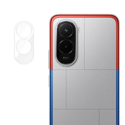 For Xiaomi Poco M7 4G (169mm) Full Cover Camera Lens Protector High Definition Anti Fingerprint AR Tempered Glass Lens Film - Transparent