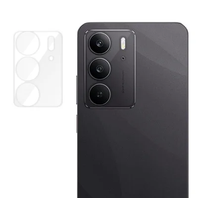 For Realme C75 4G Full Cover Camera Lens Protector High Definition Anti Fingerprint AR Tempered Glass Lens Film - Transparent