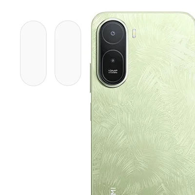 2PCS Para Xiaomi Redmi A7 Pro 4G Protector de Lente da Câmera Filme de Lente de Vidro Temperado 2.5D - Transparente