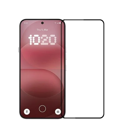 Voor Nothing Phone (4a) Pro MOFI Screen Protector 9H Volledige Lijm Volledige Dekking Hoge Aluminium-Silicium Glasfolie - Zwart