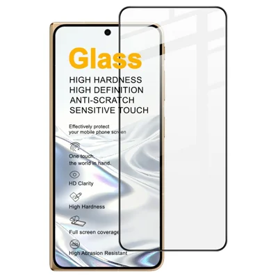 IMAK Pro+ سلسلة لجهاز Oppo Find N6 5G واقي شاشة من الزجاج المقوى بفيلم شفاف يغطي الشاشة بالكامل - شفاف