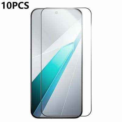 RURIHAI 10 st till Oppo K15 Pro+ 5G Hög aluminium-silicium glasfilm Full lim 0,26 mm 2,5D Fullskärmsprotektor