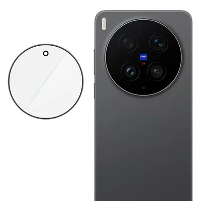 IMAK til vivo X300 Ultra 5G Kameraobjektivbeskytter Hærdet Glas Fuld Dækning Objektivfilm med Selvcentrerende Ramme - Gennemsigtig
