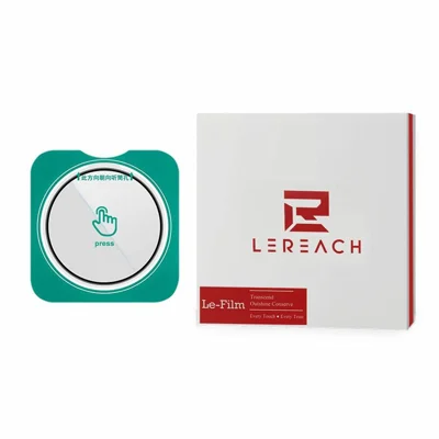LEREACH For Honor Magic8 Pro 5G Camera Lens Protector Full Cover High Aluminium-silicon Glass Lens Film with Auto-Align Installation Frame - Transparent with Black Edge