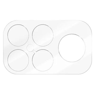 LEREACH for Xiaomi Poco F8 Ultra / Redmi K90 Pro Max 5G Camera Lens Protector 3D Full Coverage Tempered Glass Acrylic One-Piece Lens Film - Transparent