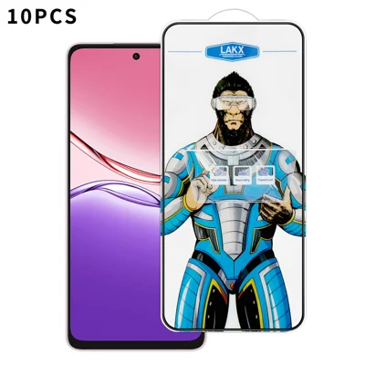 Dla Oppo A5 Pro 4G (Global) / Oppo A5 Pro 5G (Global) 10 szt. przezroczysta szybka z hartowanego szkła o wysokiej wytrzymałości, ochrona pełnoekranowa z funkcją odporności na odciski palców i działanie statyczne - Przezroczysta
