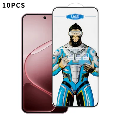 För Oppo A6 Pro 5G 10 st Högupplöst Temprerat Glas Anti-fingeravtryck Anti-statisk Beläggning Helskärmsprotektor - Transparent