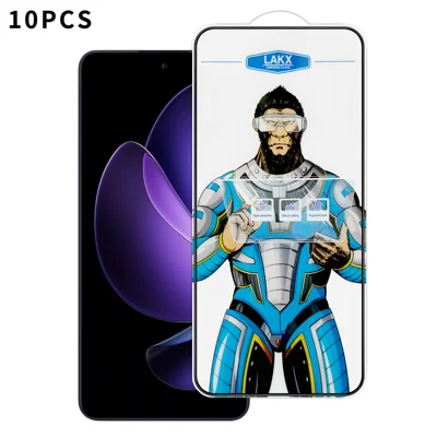 For Oppo Reno13 F 4G / Oppo Reno13 F 5G 10Pcs High Definition Tempered Glass Anti-fingerprint Anti-static Electroplating Full Screen Protector - Transparent