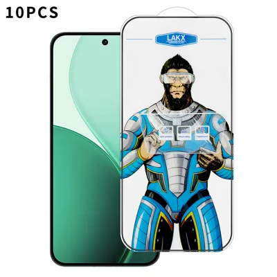 For Oppo Reno14 5G (Global) 10Pcs High Definition Tempered Glass Anti-fingerprint Anti-static Electroplating Full Screen Protector - Transparent