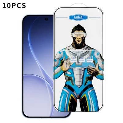 For Oppo Reno15 Pro Mini 5G 10Pcs High Definition Tempered Glass Anti-fingerprint Anti-static Electroplating Full Screen Protector - Transparent