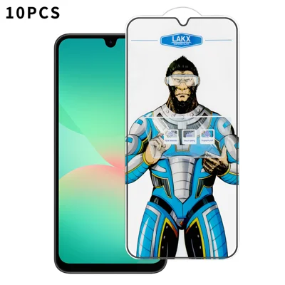 For Samsung Galaxy A26 5G 10Pcs High Definition Tempered Glass Anti-fingerprint Anti-static Electroplating Full Screen Protector - Transparent