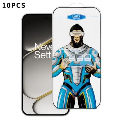 10Pcs High Definition Tempered Glass Film for OnePlus Turbo 6 5G / Turbo 6V 5G / Nord 6 5G / CE6 5G Anti-fingerprint Anti-static Electroplating Full Screen Protector - Transparent