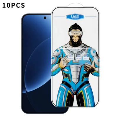 For Realme GT 8 5G 10Pcs High Definition Tempered Glass Anti-fingerprint Anti-static Electroplating Full Screen Protector - Transparent