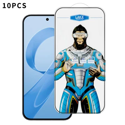 Voor Xiaomi Poco F8 Pro / Xiaomi Redmi K90 5G 10 stuks Hoogwaardig Gehard Glas Anti-vingerafdruk Anti-statische Gegalvaniseerde Volledig Scherm Beschermfolie - Transparant